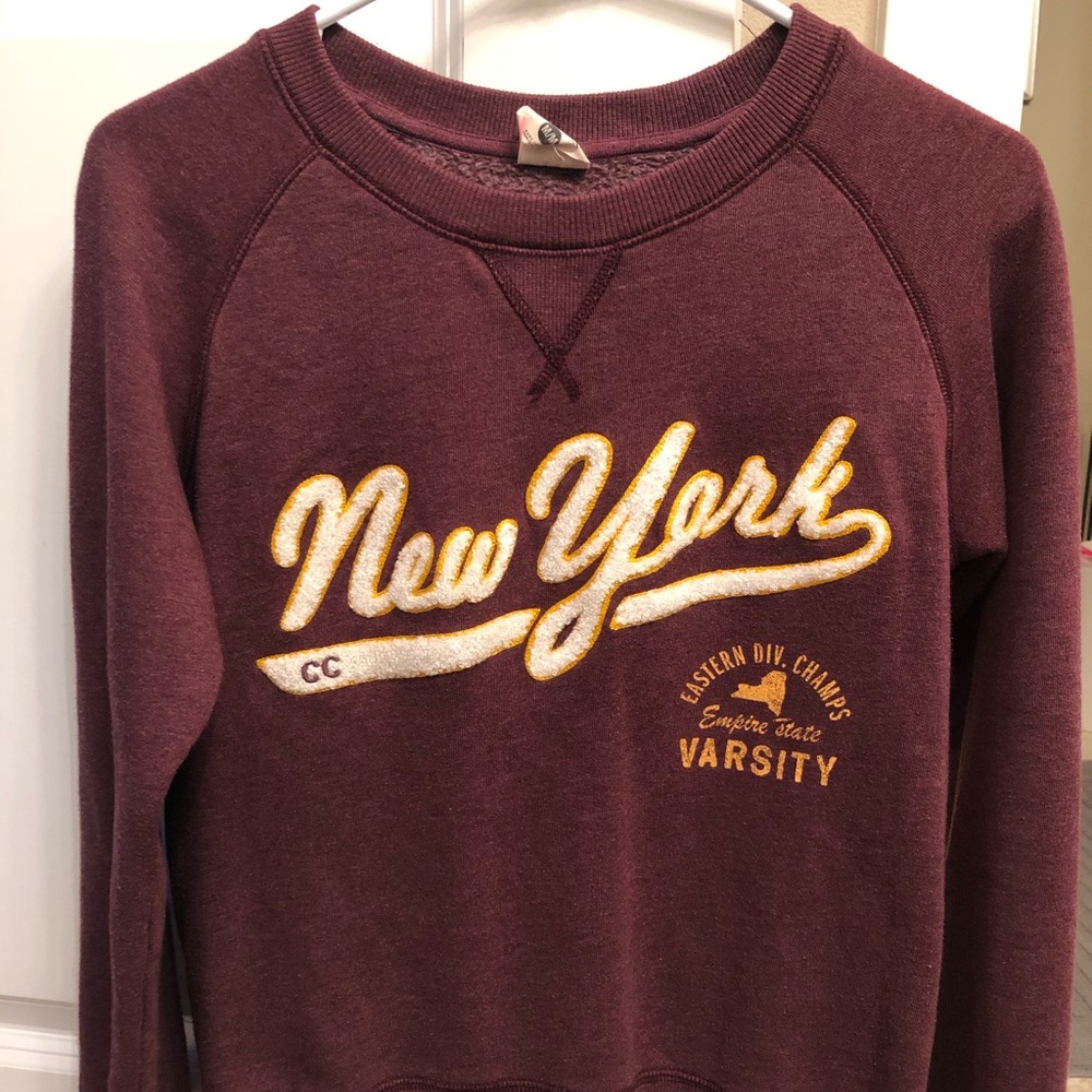 new york crew neck